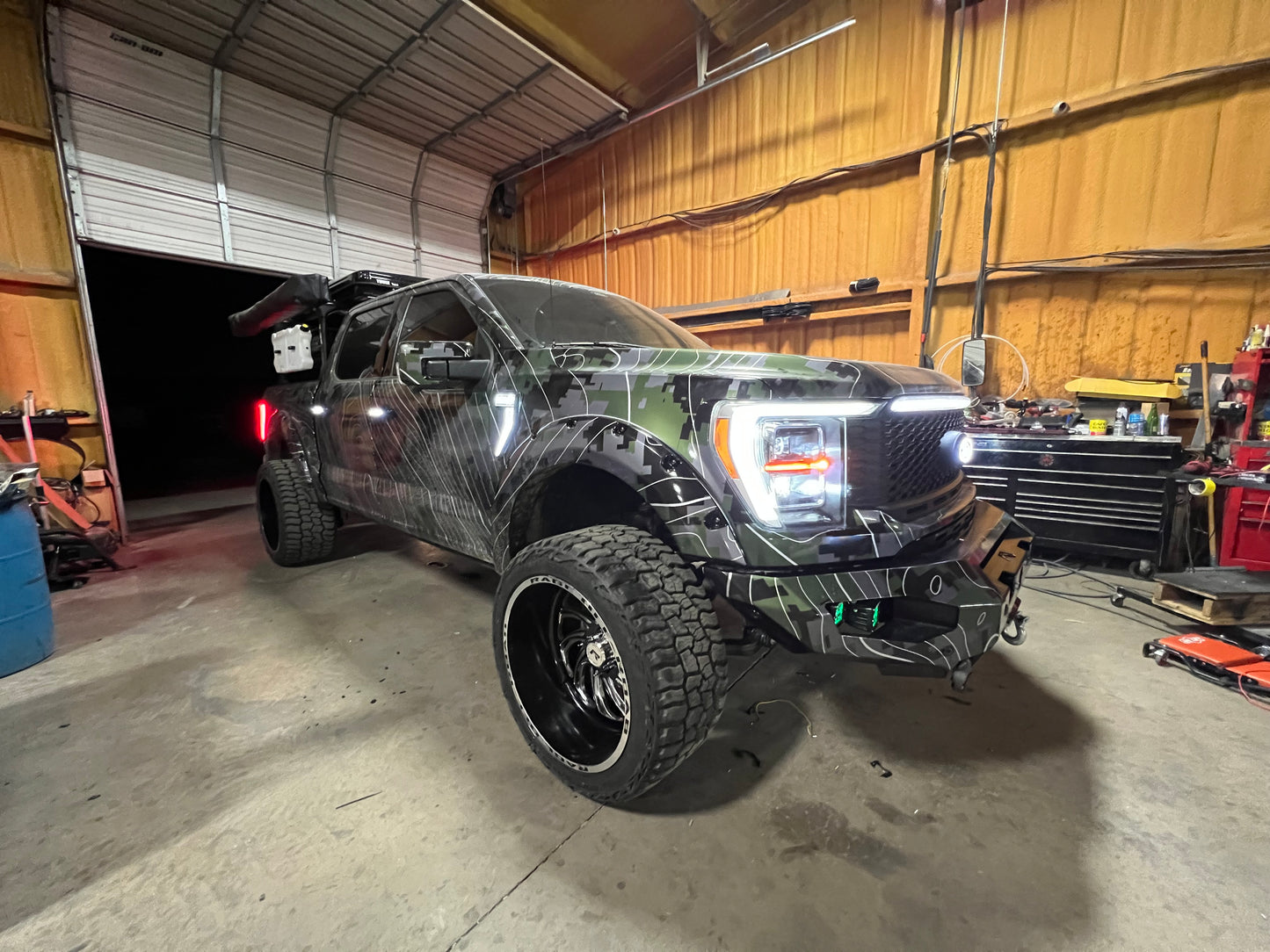 21-24 F150/250/350, Bronco Led Doorhandles
